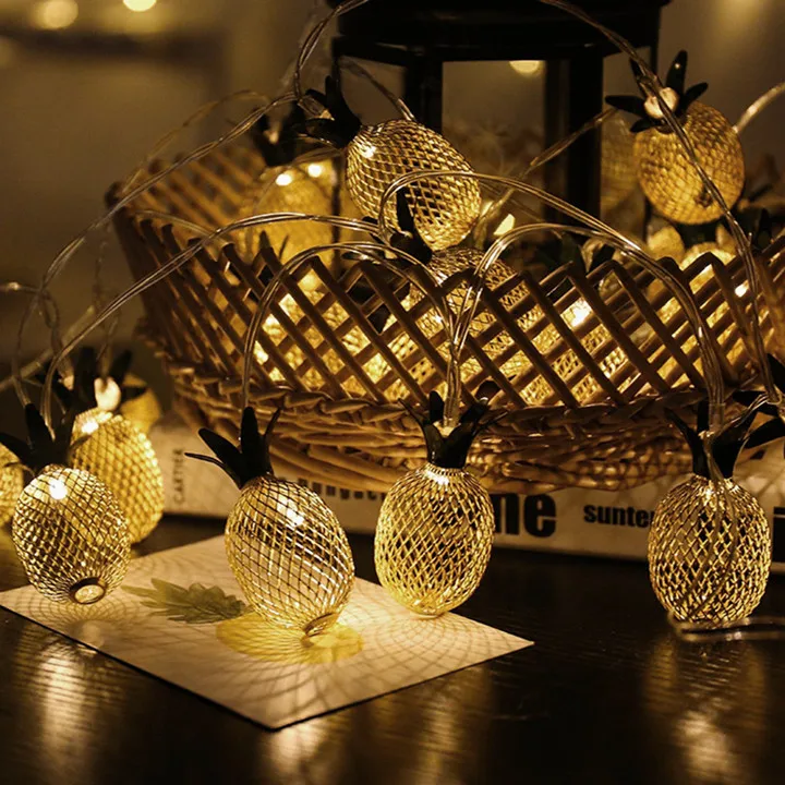 LED Pineapple String Light Fairy Ligh 11