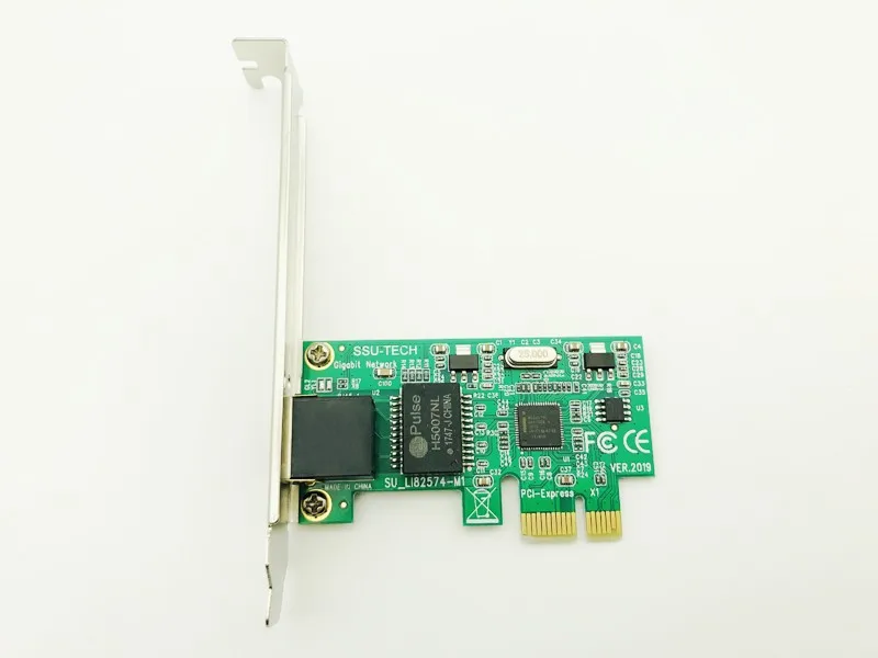 lan card PCI-E Network Cards Gigabit Ethernet Adapter LAN Card RJ-45 Network Adapter Enternet for INTEL 82574L/9301CT for ESXI PXE RJ45 wifi adapter for desktop