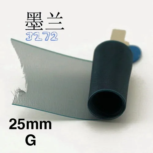 High Quality 25mm Solid Color snow yarn Ribbon Satin Ribbon DIY Manual Riband Bowknot Hair accessories snow yarn belt 10MLot_15