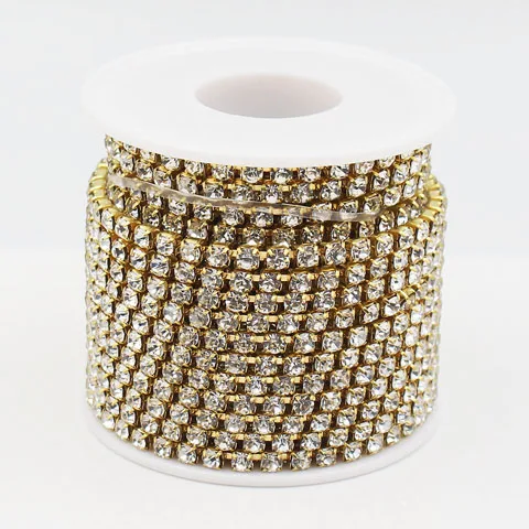 Lot de 6 argent cristaux napkin rings...