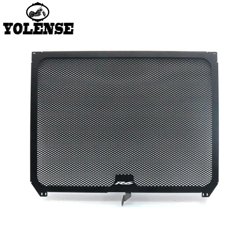 

Motorcycle Radiator Grille Cover Guard Stainless Steel Protection Protetor For YAMAHA YZF-R6 YZF R6 YZFR6 2017 2018
