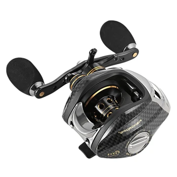 

HOT-Fishing Reel 6.3:1 Baitcasting Reel Fishing One Way Clutch Reel Saltwater Ocean High Speed Low Profile Reel