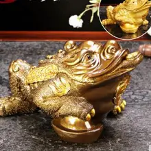 Чай ПЭТ трехногий Золотой эмаль украшения в виде жаб бутик чай играть чай сокровище посуда играть воду