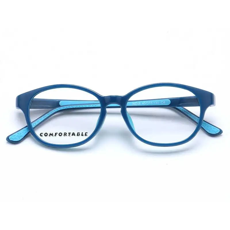 YOUTOP Kid's Anti-Blue Ray Prescription Frames Girl's Optical Eye glasses Children's Myopia Silica gel eyewear NO.8