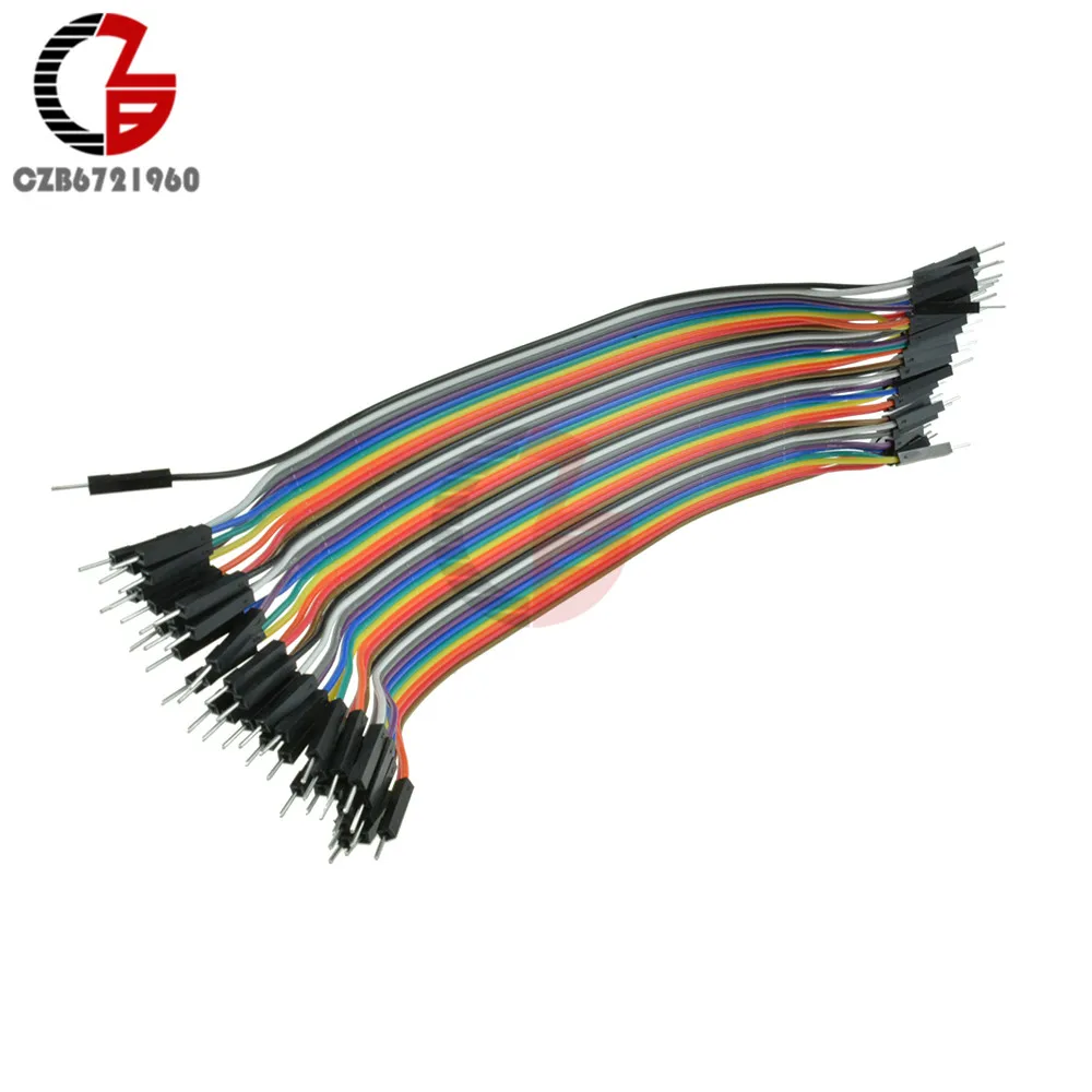 

20CM 40Pin Male to Male Dupont Cable for Arduino Jump Wire Dupont Line DIY Kit