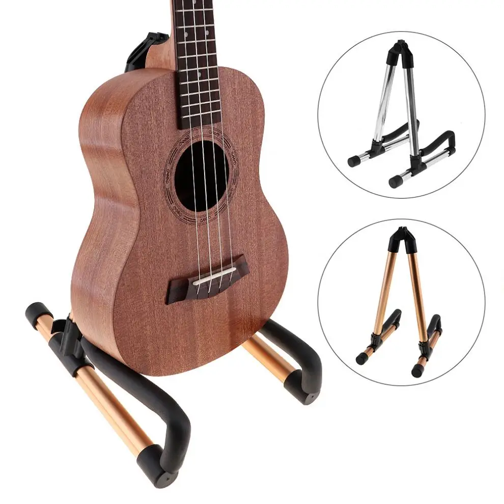 Guitar Stand Aluminum Alloy Universal Folding Guitar Holder for Guitar