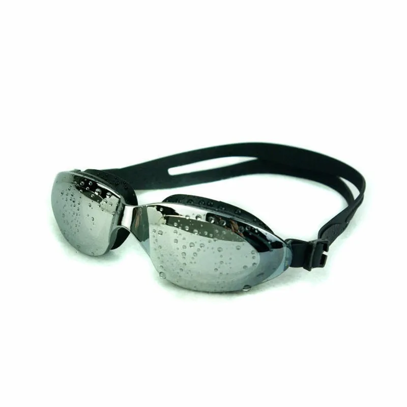 Профессиональные Водонепроницаемые очки для плавания с защитой от тумана для взрослых, регулируемые очки для плавания