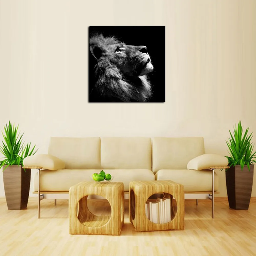 1 Panel Canvas Print Lion King painting On Canvas Wall Art Picture Home Decor For Living Room