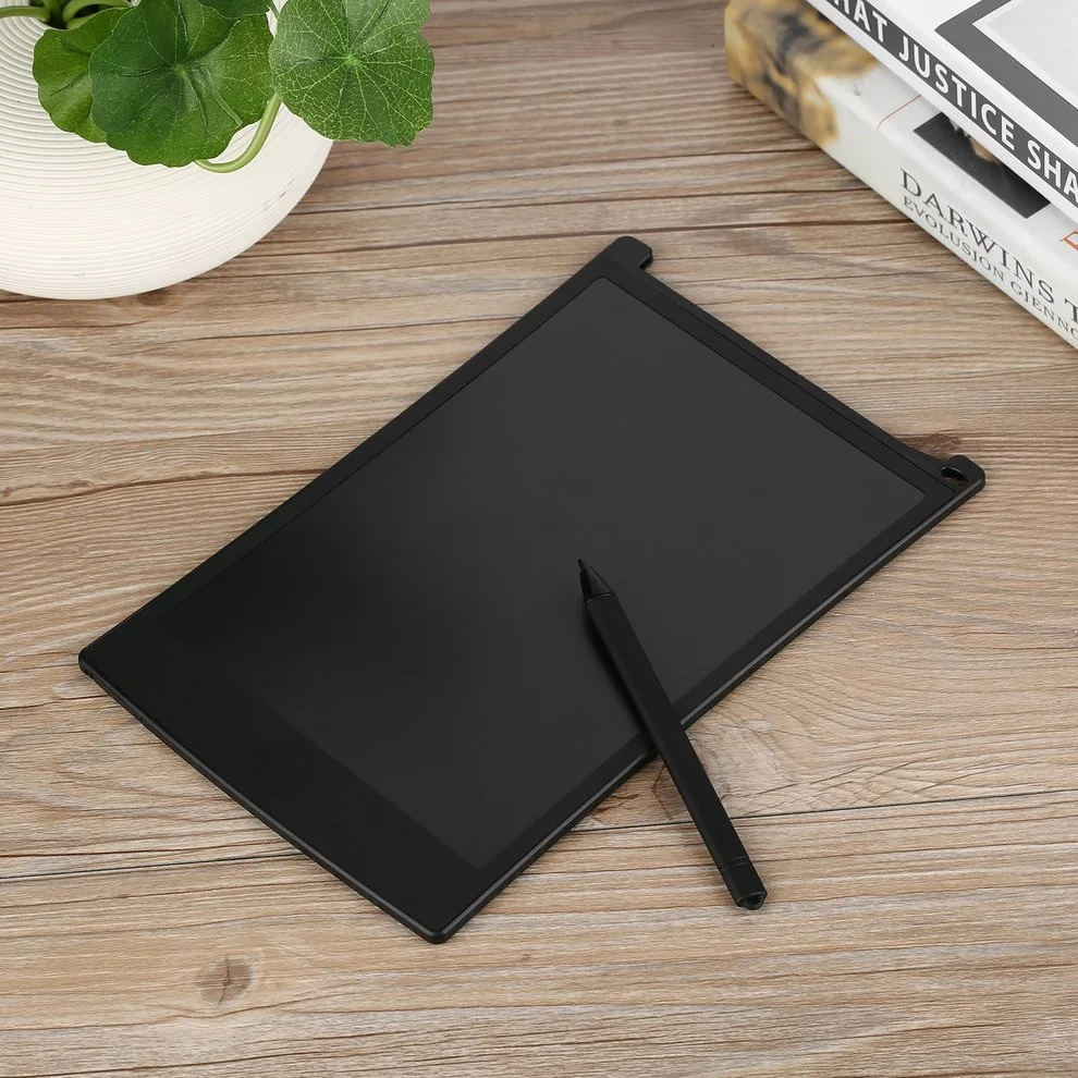 

2pcs Black 8.5" LCD Tablet Writting Drawing Pad Memo Message Board Notepad Stylus for eWriter