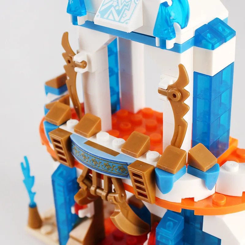 Model Building Blocks Children's diy toys new Frozen Castle blocks early education toy set Toys for children Model Building Blocks Children's diy toys new Frozen Castle blocks early education toy set Toys for children