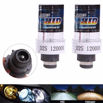 

1Pair 35W D2S/D2C HID White Headlight Light Lamp Bulbs 4300K/5000K/6000K/8000K/10000K/12000K C45