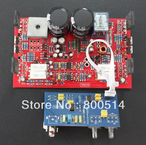 

Assembled 300W (1943 5200) Subwoofer amplifier board with relay protection