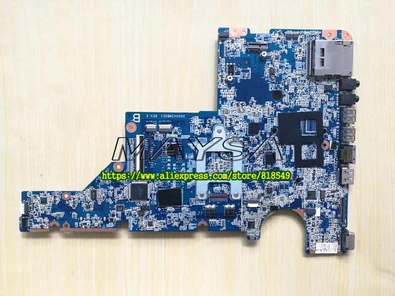 Mainboard com Processador para hp 592809001 Da0ax2mb6e1 Rev: e Ajuste para hp Cq62 G62 Cq42 G42 Caderno pc - Imagem 2