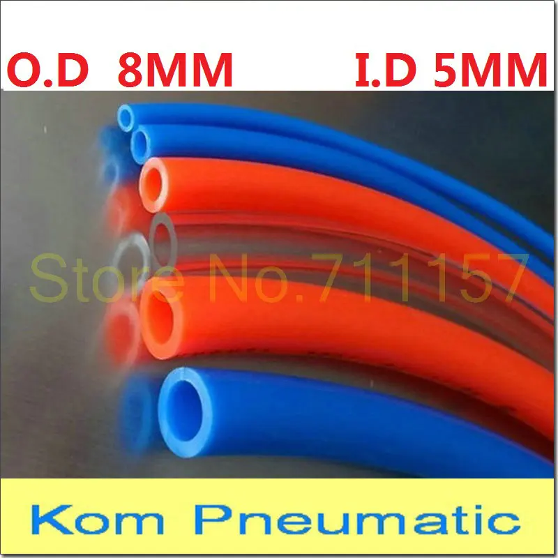 Polyurethane Tubing pipe in Green Air pipe Various Sizes and Lengths 