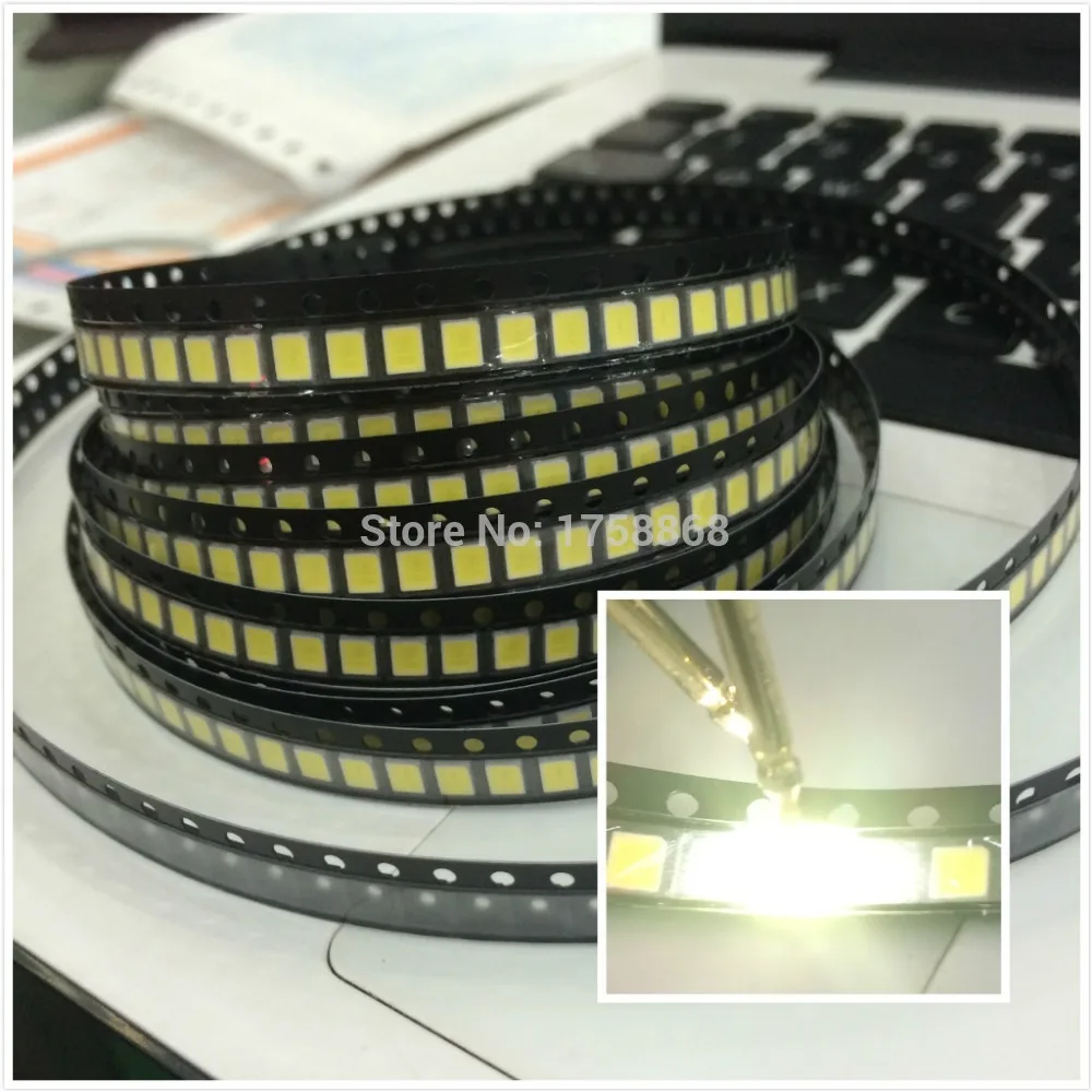 4000 шт. 3528 белый 1210 SMD СВЕТОДИОДНЫЙ CW PLCC-2 высокой мощности 0 06 W супер яркий Вт