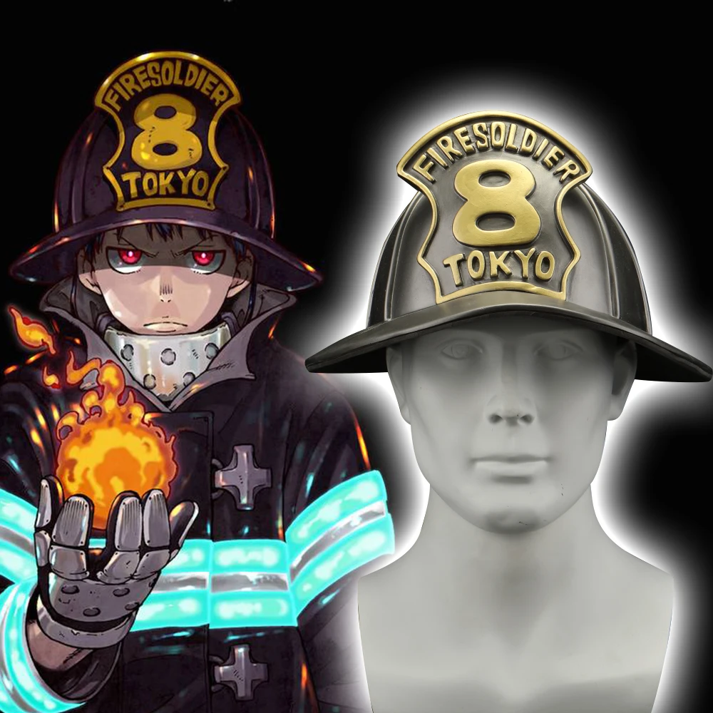 Аниме Enn No Shouboutai Fire Force шлем для косплея вечерние шлемы на Хэллоуин 2019|Аксессуары