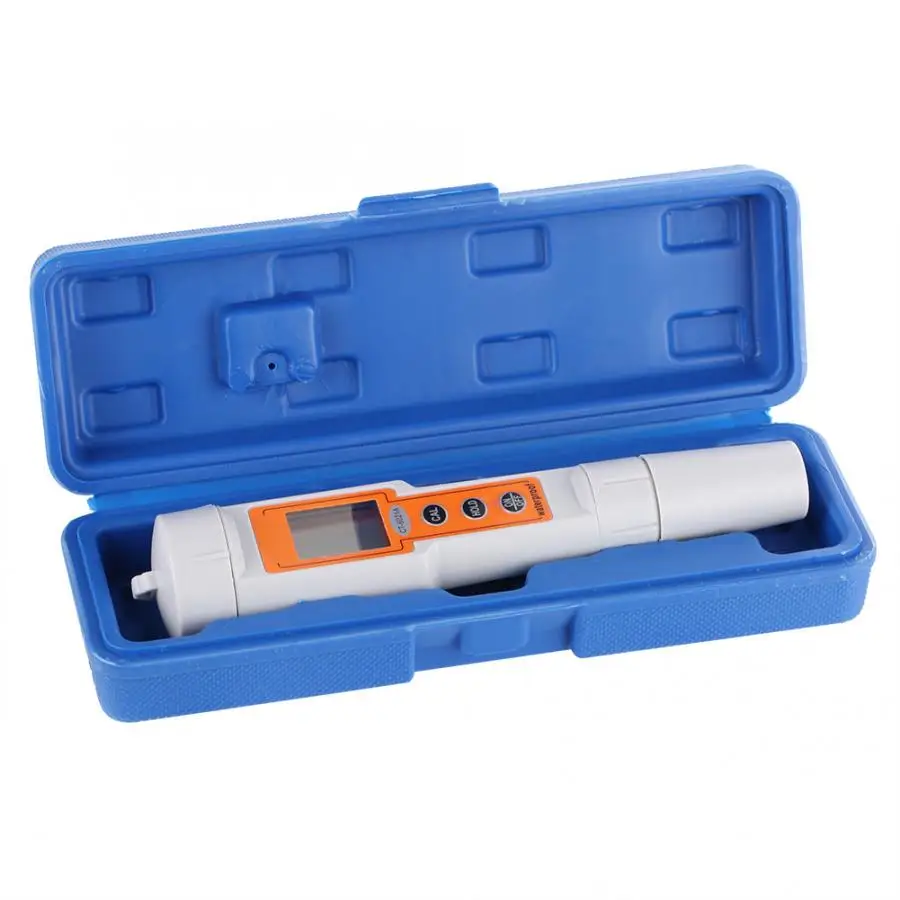 Aquarium Test Water Quality Tester Purity Test Pen 2 in 1 Portable Digital PH TEMP Meter Water Quality Tester Purity Test Pen