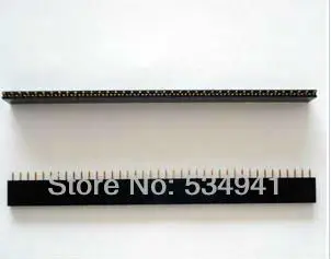 Бесплатная доставка высокое качество 4000Pins = 1*40P 2 54 Шаг Однорядный гнездовой
