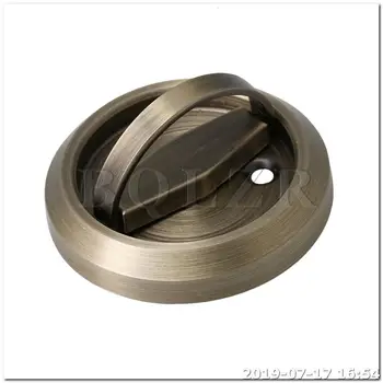 

BQLZR Green Bronze 75x14mm Stainless Steel Invisible Door Lock Pull Handle