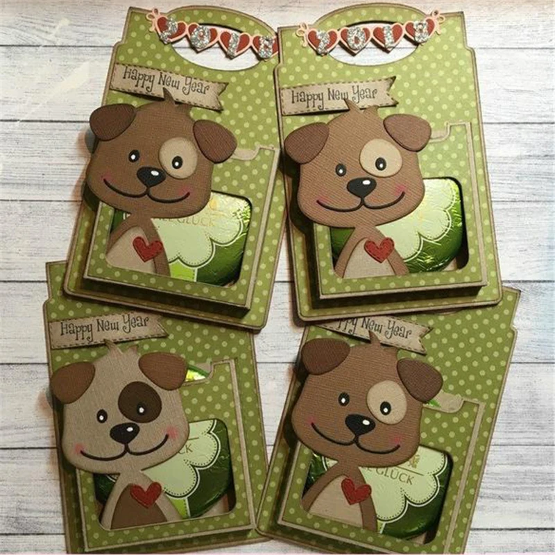 

Naifumodo Animals Dog Metal Cutting Dies Scrapbooking and Card making DIY Embossing Stencil Crafts Dies Cuts