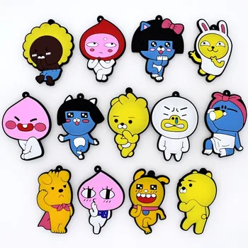 

100pcs Cute Cartoon doll Flatback Resin ScrapbookingMobile phone case keychain Crafts Embellishment DIY Charms Cabachons