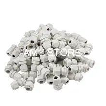 IP67 Водонепроницаемый PG7 кабели вводы разъем белый