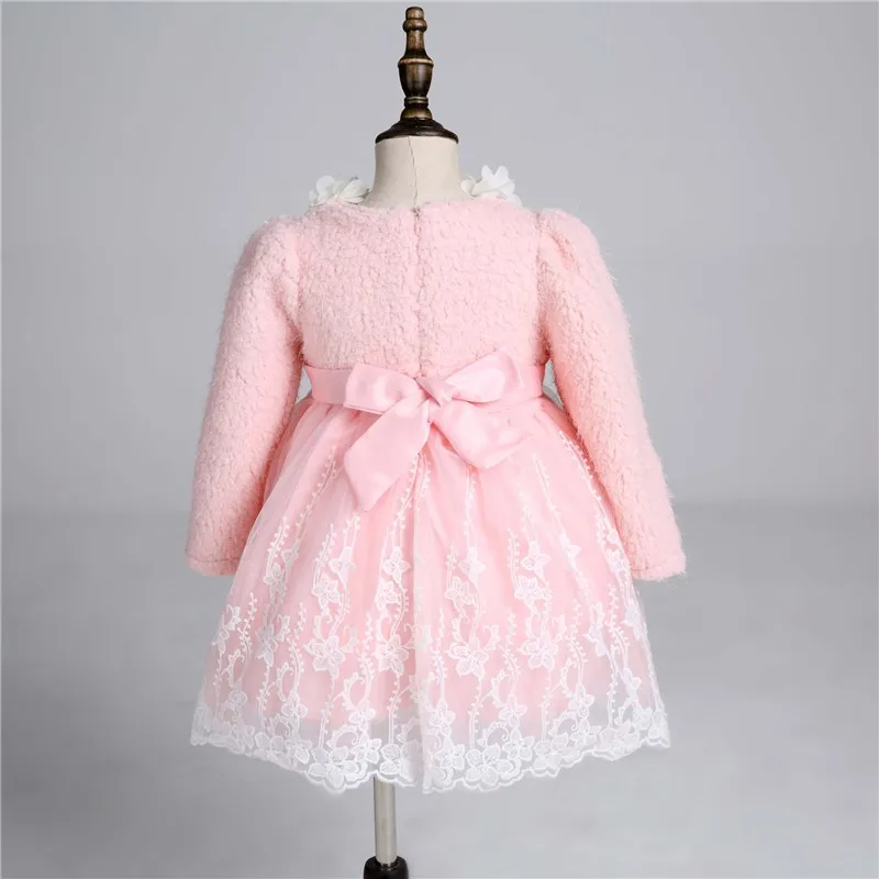 Winter Velvet Girl Dress (3)