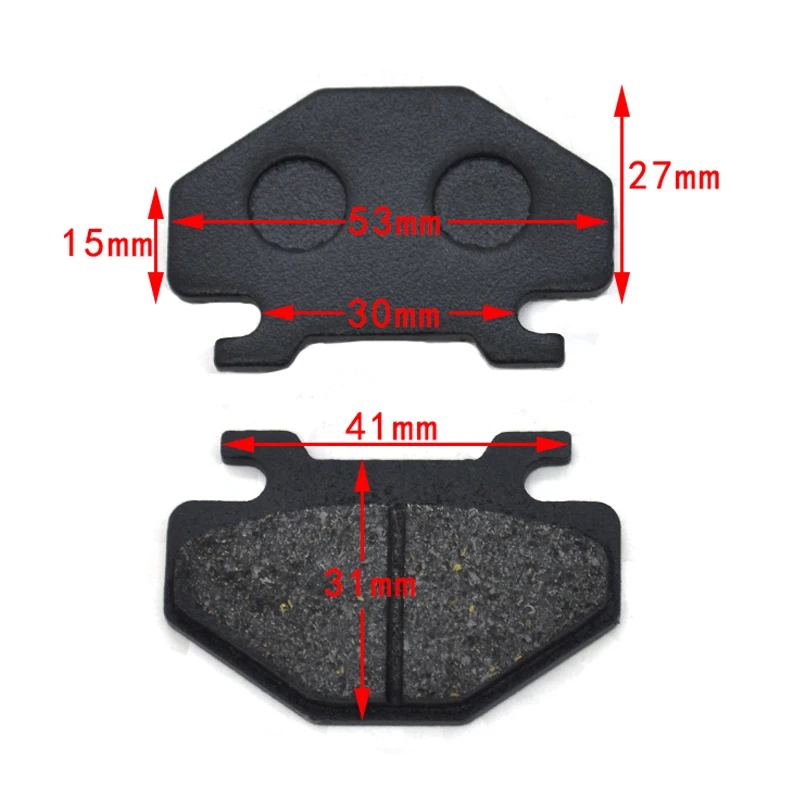 

Disc Brake Pad for Motorcycle Electric Scooter Moped Trike