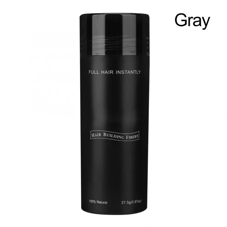 C 27.5g Unisex Professional Hair Building Fiber Hair Loss Solution Hair Thickener Denser - Цвет: C