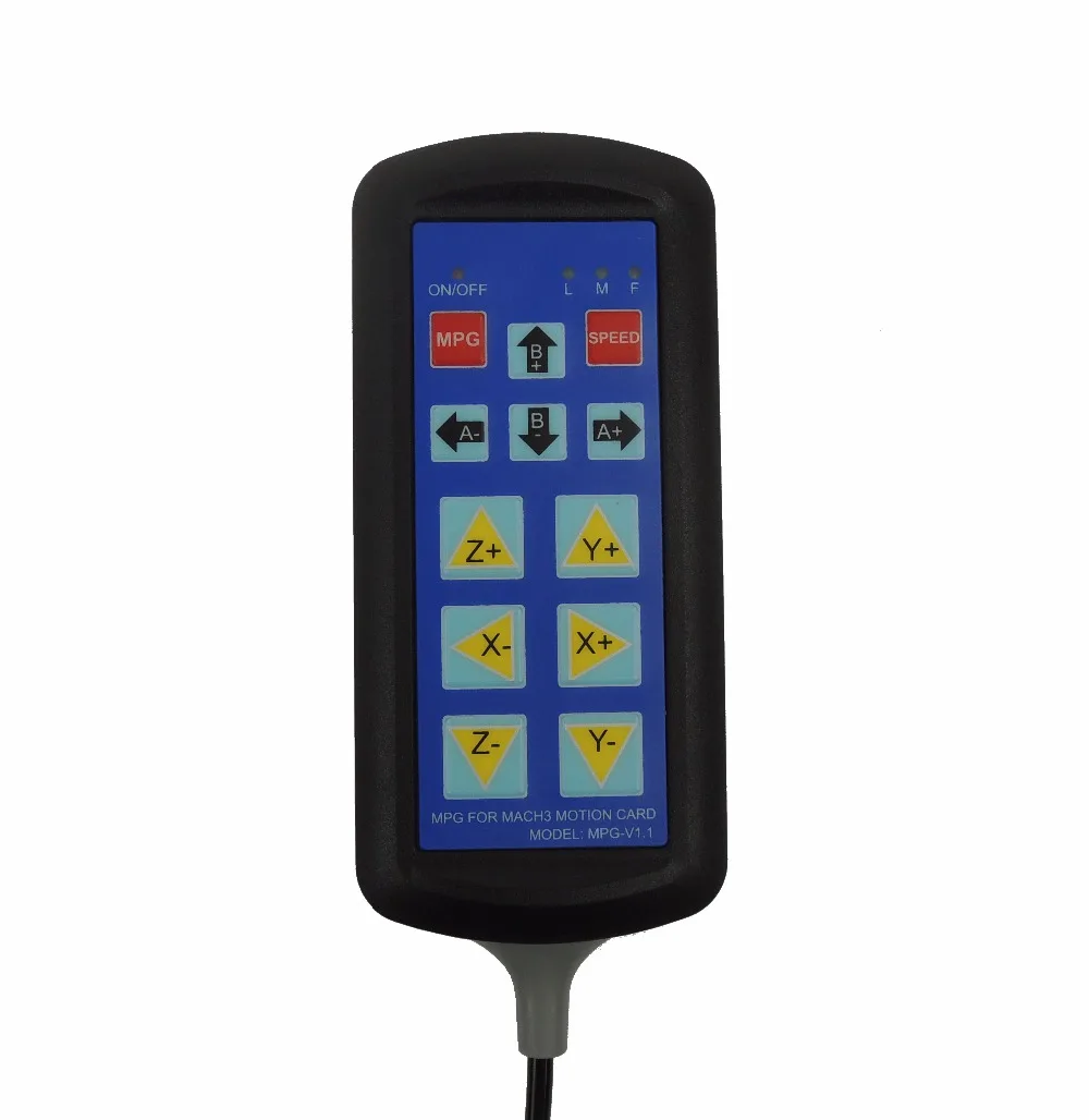 MACH3 USB 5 Axis 100KHz USBCNC Smooth Stepper Motion Controller Tarjeta de conexión + 1 Uds. Mango