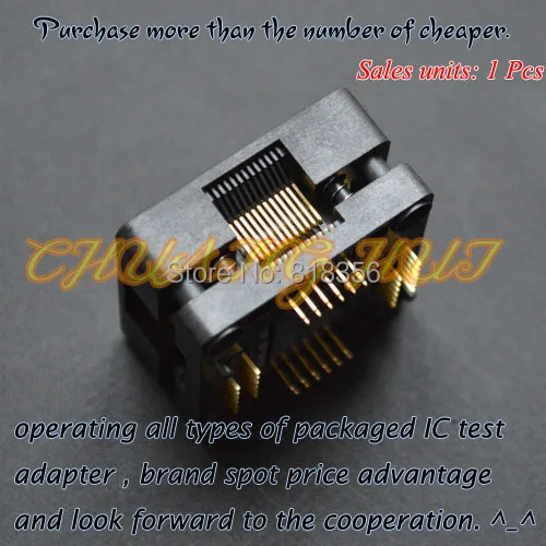 OTQ-48-0.75-01 тестовое гнездо TQFP48/QFP48/LQFP48/CQFP48 ic Разъем шаг = 0,75 мм Размеры = 10 х 10 мм/13x13 мм
