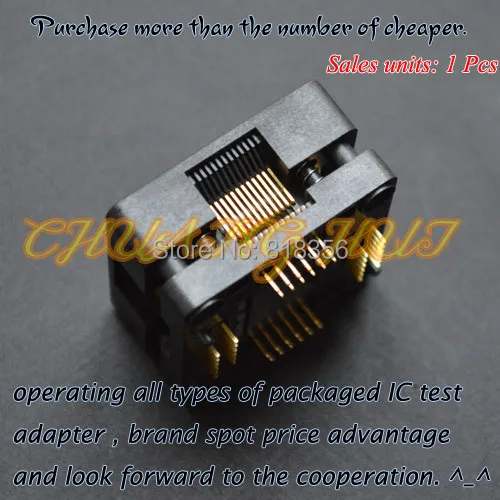 OTQ-48-0.75-01 test socket TQFP48/QFP48/LQFP48/CQFP48 ic socket  Pitch=0.75mm Size=10x10mm/13x13mm