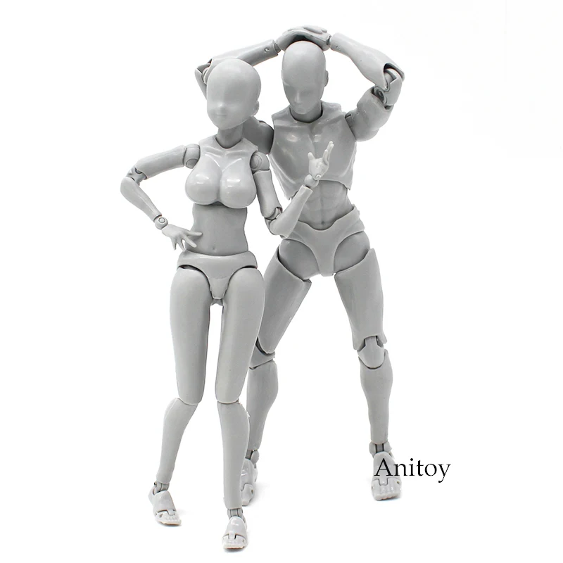 Аниме SHFiguarts тела Кун/Чан DX набор серый цвет Ver. ПВХ фигурку Коллекционная модель игрушки 14 см 2 стиля