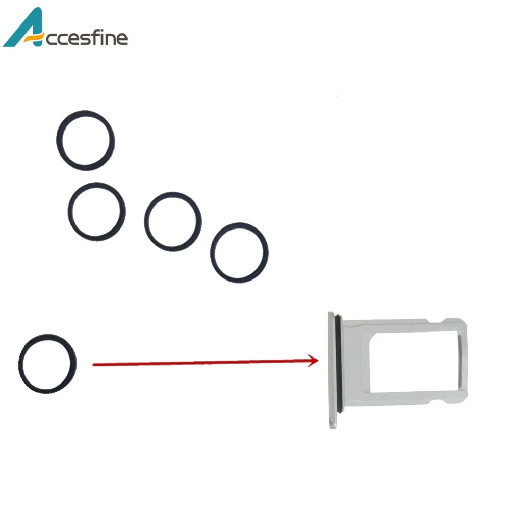 accesfine 50pcs sim rubber
