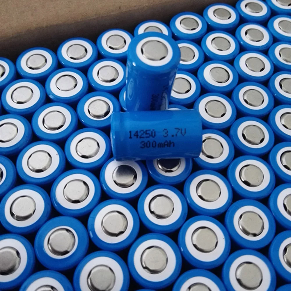 SORVESS 6 шт 3 7 V 14250 литий ионная аккумуляторная батарея 300mAh ионные батареи