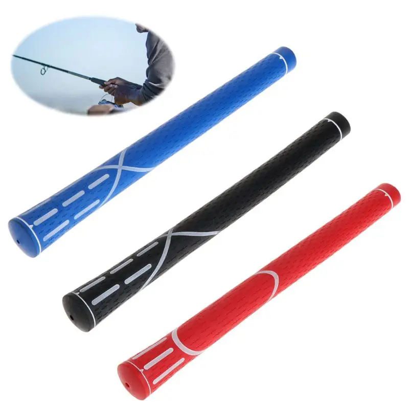 Fishing Rod Grips Handle Protector Silicone Non Slip Anti Static