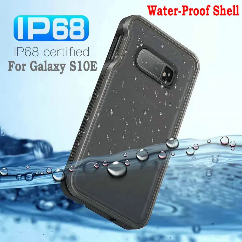 Водонепроницаемый Чехол IP68 для телефона Samsung Galaxy S10E чехлы плавания под водой S10 Plus