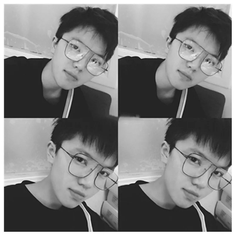 

2018 New Fashion glasses Cool Men Big Square Eyeglasses Frames For Women Transparent High Quality Spectacle Retro Eyewear Best