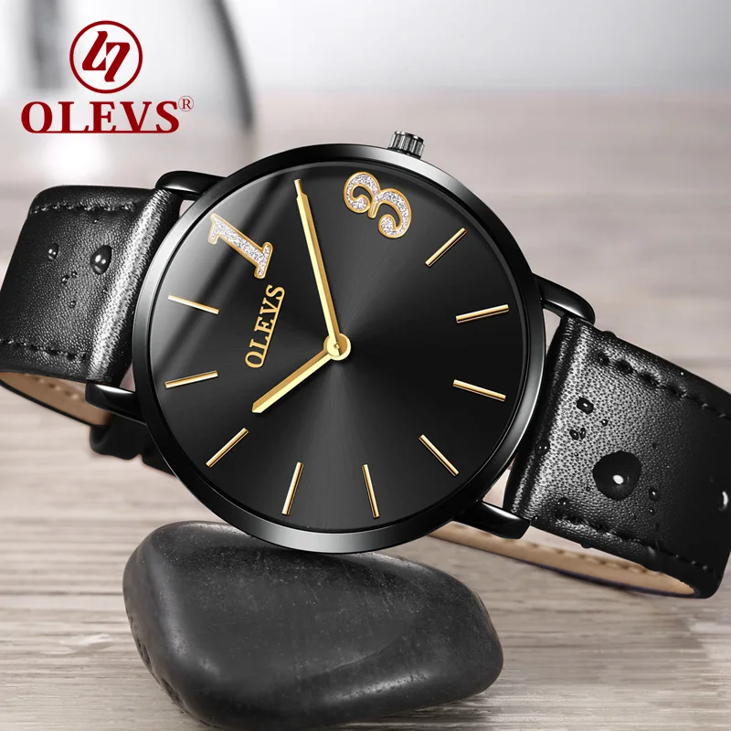 OLEVS мужские часы erkek kol saati relojes hombre 2018 Forever Love Пара для влюбленных Мужские Простые