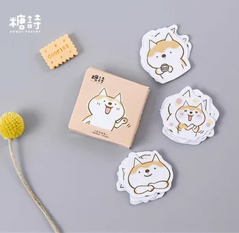 

Candy poetry adorkable dog mini paper diary sticker / 45 pcs/pack Scrapbooking Decoration label / Wholesale