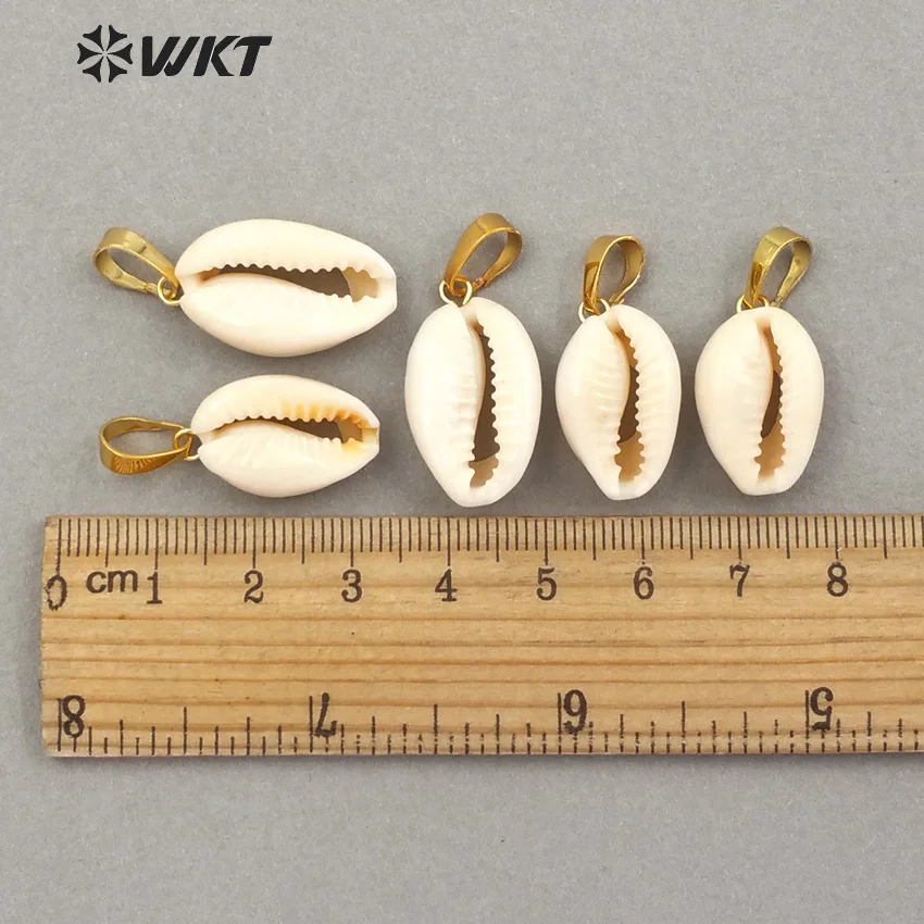 WT JP077 WKT высококачественный натуральный Каури подвеска в виде раковины с