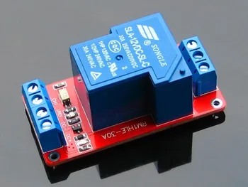 

Official Smarian 2pcs 30A Relay Module Optical Coupling Isolation High and Low Average Electricity Trigger 5V 12V 24V raspberry
