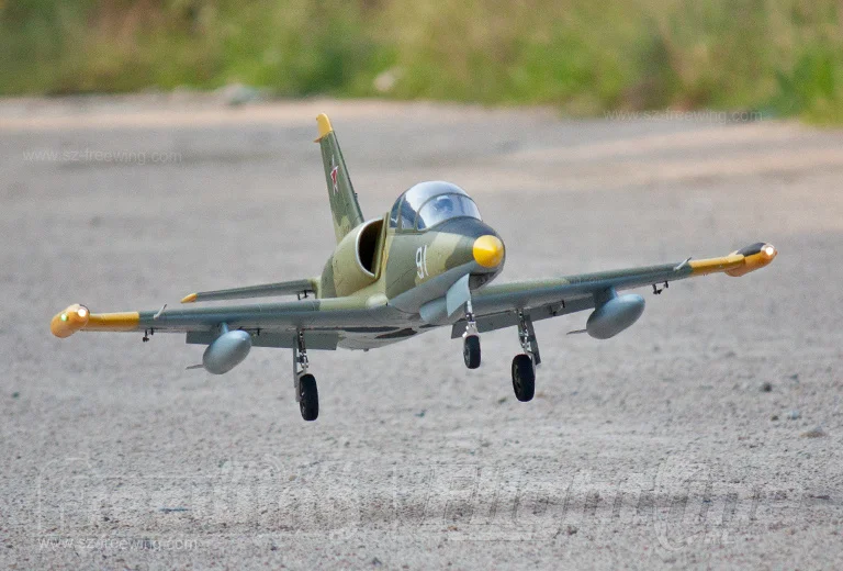 Freewing год самый EPO RC самолет L39 L-39 Albatros 80 мм EDF Jet PNP