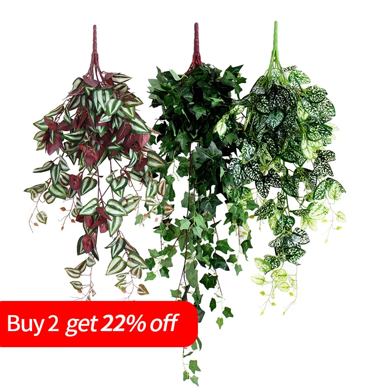 flower wall Artificial Fake Hanging Vine green Plant Leave Garland Decoration Artificial vine artificial flowers for the balcony flower wall Artificial Fake Hanging Vine green Plant Leave Garland Decoration Artificial vine artificial flowers for the balcony