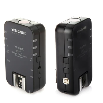 

Oversea Stock Yongnuo YN-622C Flash Trigger TTL 2.4GHz 1/8000s Wireless Transeiver for Canon 7D 5DII 5DIII 1DIV 1DIII 5D
