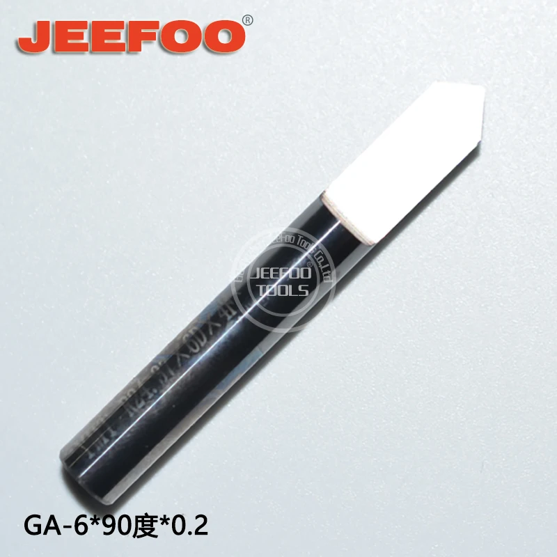 

6*90Degree*0.2 Flat Bottom Wood Engraving Router Bits/ Sharp Solid Carbide Tool On 3D Woodworking Relief Machining