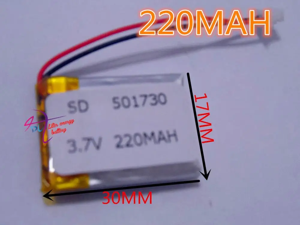Полимерная Светодиодная лампа 501730 3 7 в 220 мА/ч 051730 ручка для записи 3D глазной