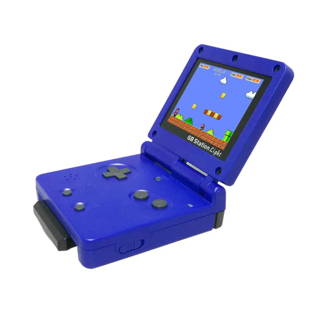 

Wolsen portable handheld game console with 103 games /39 games in cartridge For GB station light