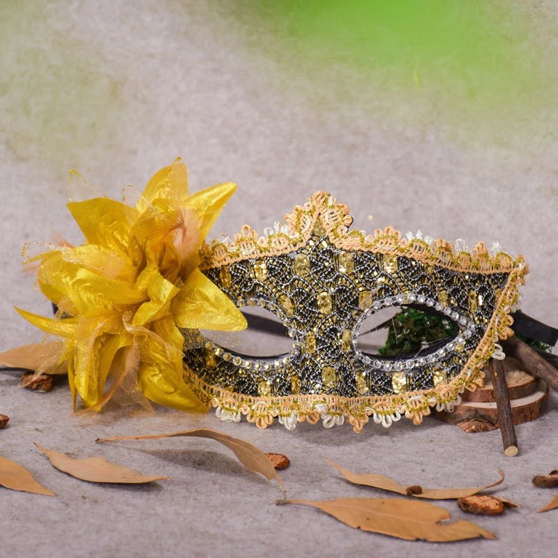 

Party Lace Mask Carnival Fancy Dress Eye Masks Masquerade Ball Flower Feather masquerade masks mask halloween