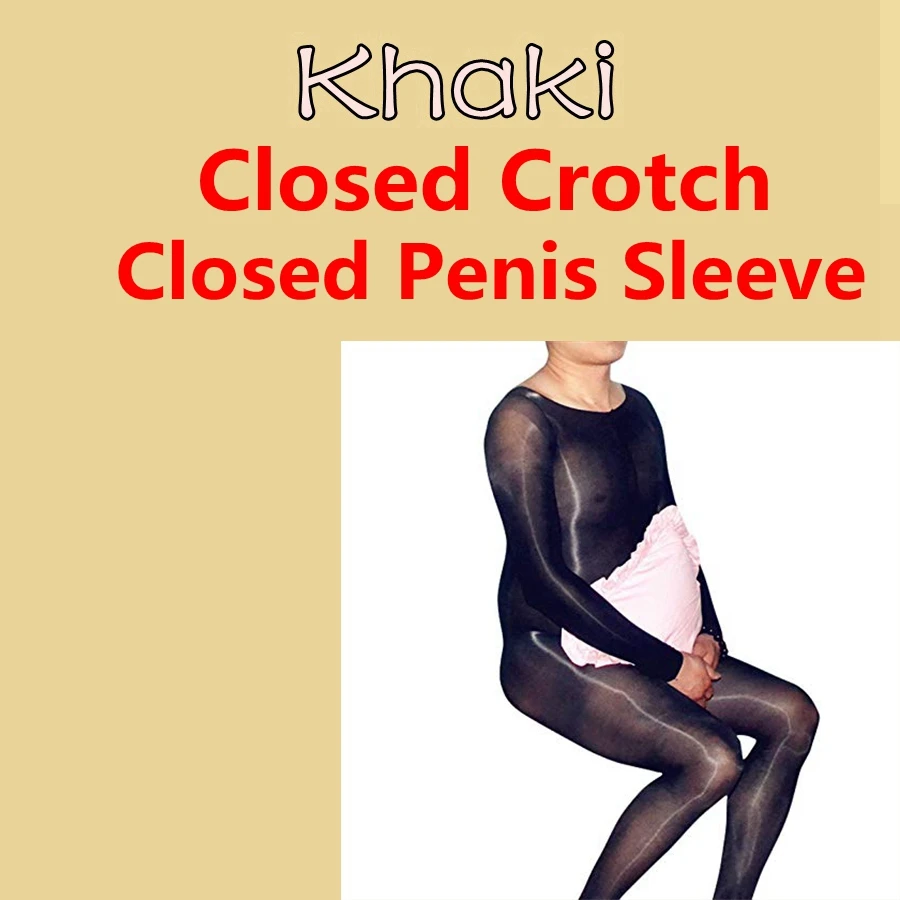 2019 geschlossen Gabelung Bodyhose Mnner der Bodystocking Mit Penis  Abdeckung Sexy Krper nylon Body geffnet/Geschlossen Penis Hlse  Strumpfhosen - AliExpress 200000532